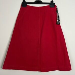 Izzue Denim A-Line Skirt